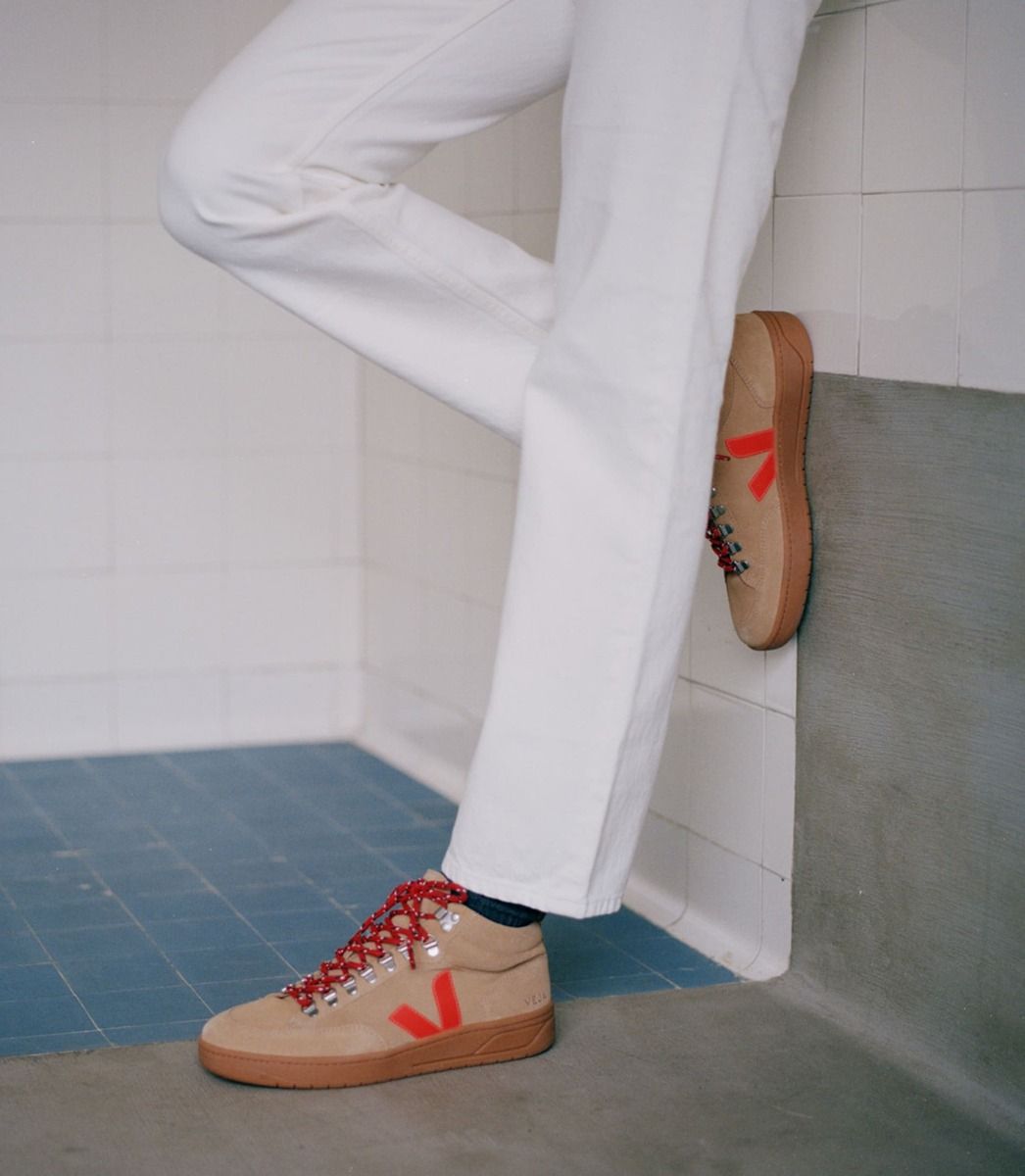 Baskets roraima suede desert orange