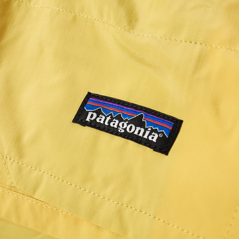Short léger jaune en recyclé