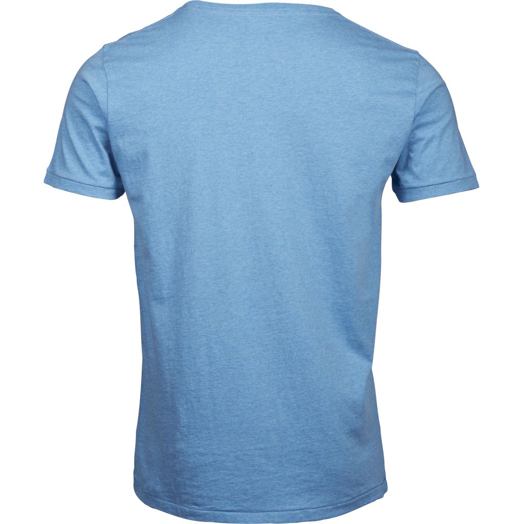 T-shirt bleu clair en coton bio