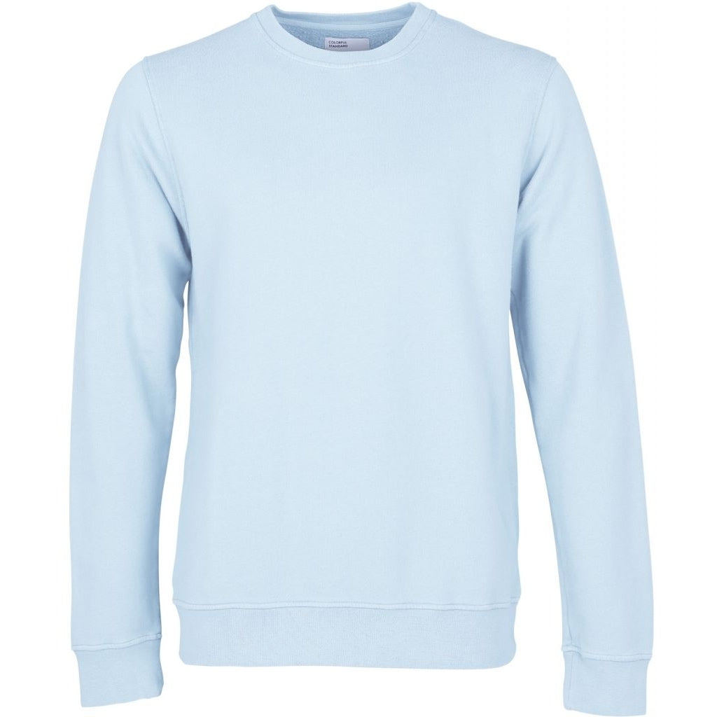 Sweat bleu clair en coton bio - polar blue