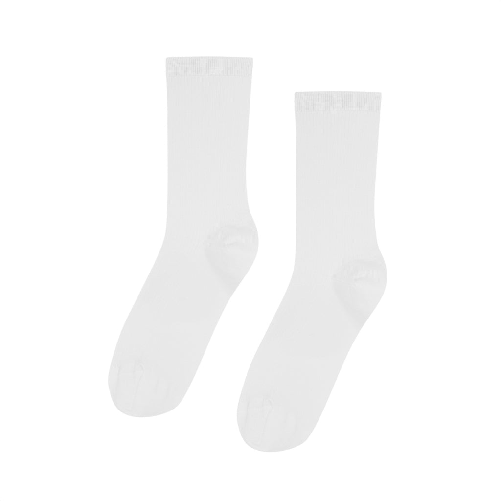 Chaussettes hautes en coton bio | blanc "optical white"