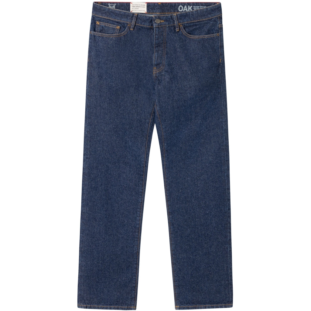 Jean droit en coton recyclé | Bleu "chuck regular straight denim classic indigo"