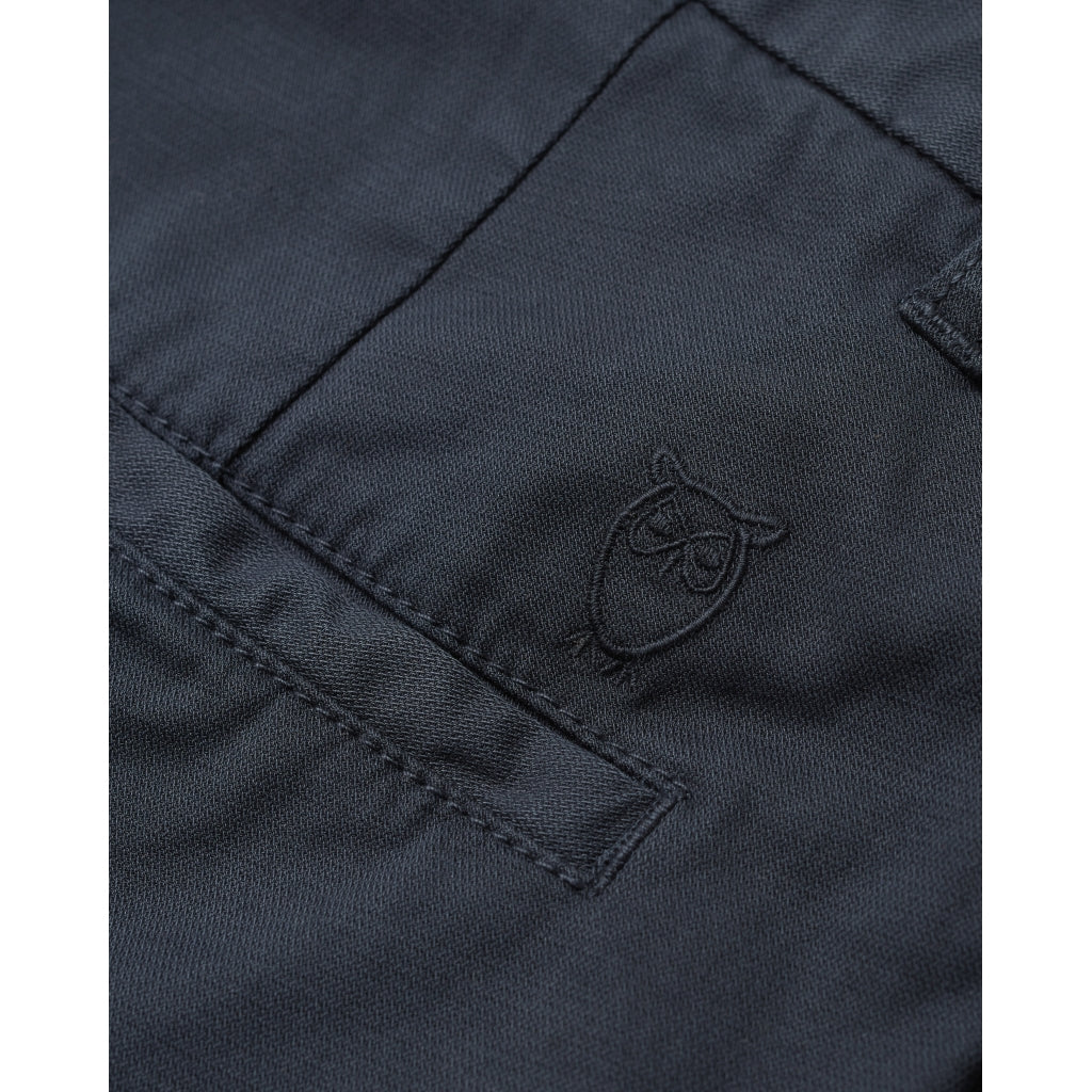 Chino ample bleu nuit en coton bio - bob