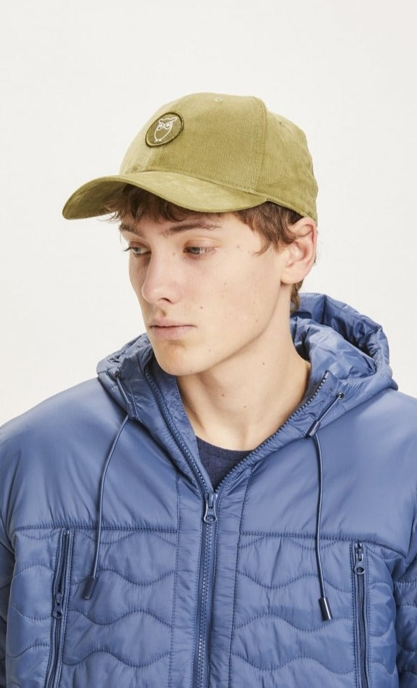 Casquette verte avec logo en coton bio - PACIFIC Capulet Olive