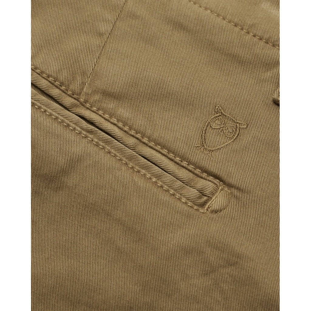 Chino slim kaki en coton bio - Joe