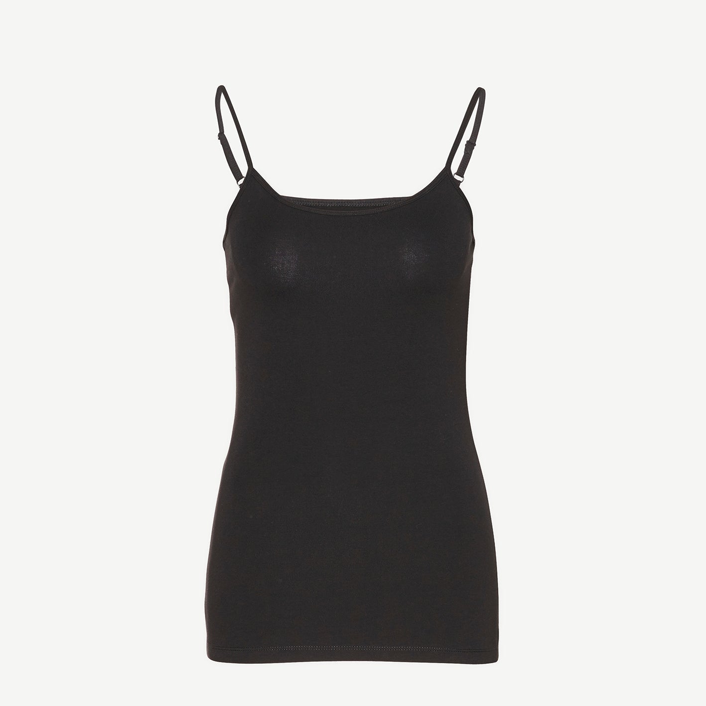 Débardeur en coton bio noir - daani