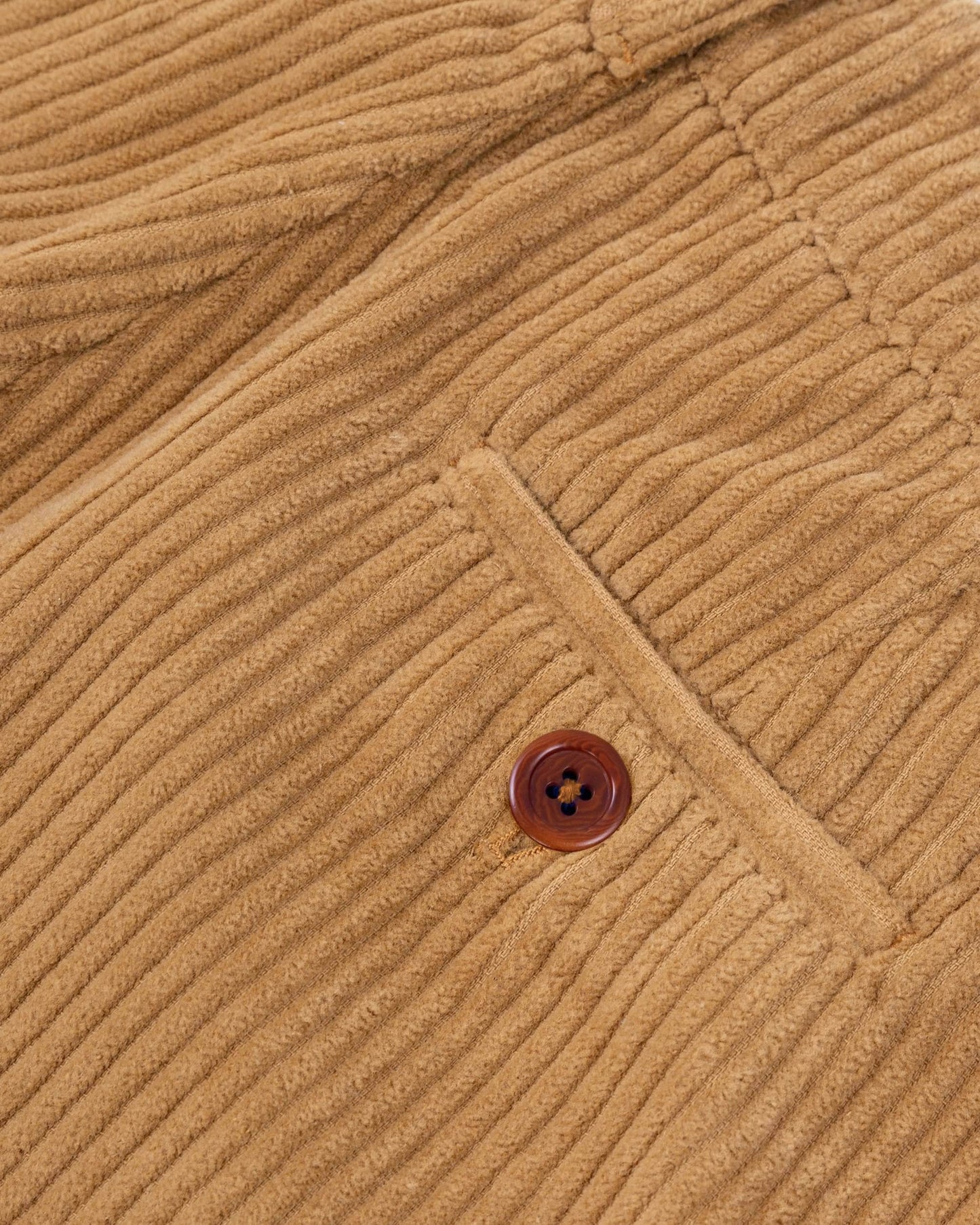Pantalon ample velours en coton bio | camel