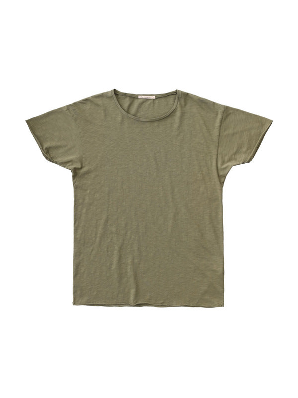 T-shirt kaki en coton bio - Roger