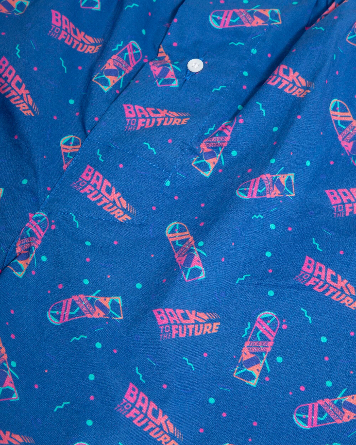Caleçons à motifs en coton bio - bttf hover boxer blue