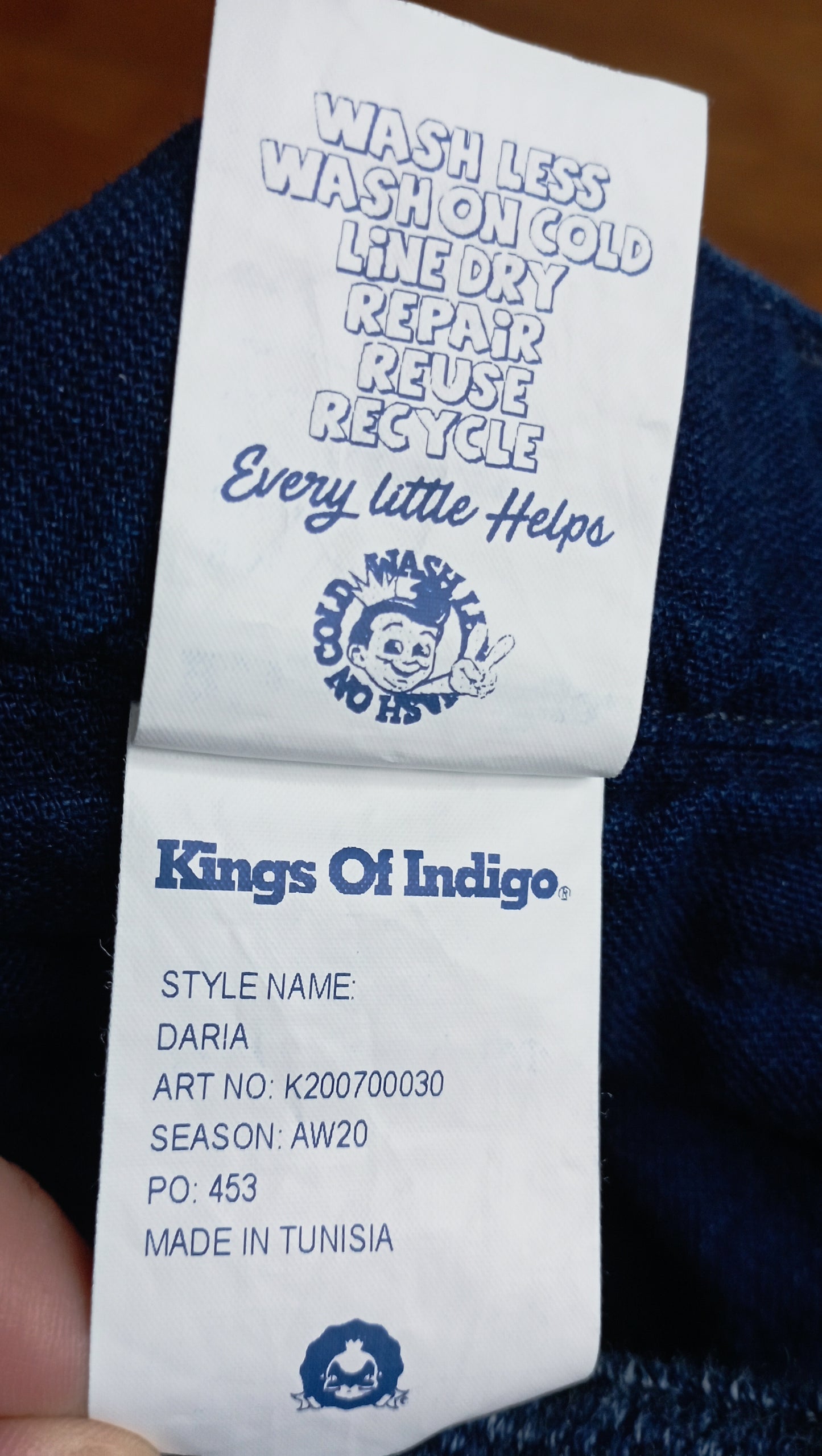 Pantalon Kings of indigo Daria