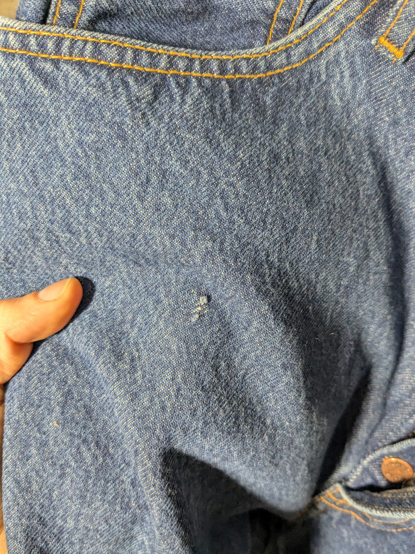 Jean mom en coton bio | bleu 'breezy britt morning soul'