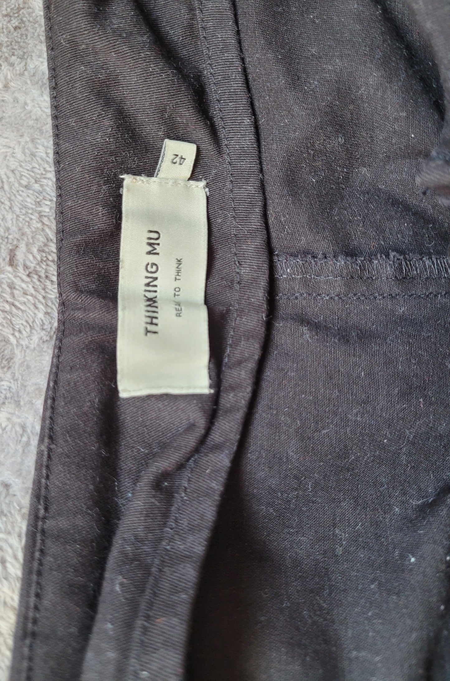 Pantalon noir ample