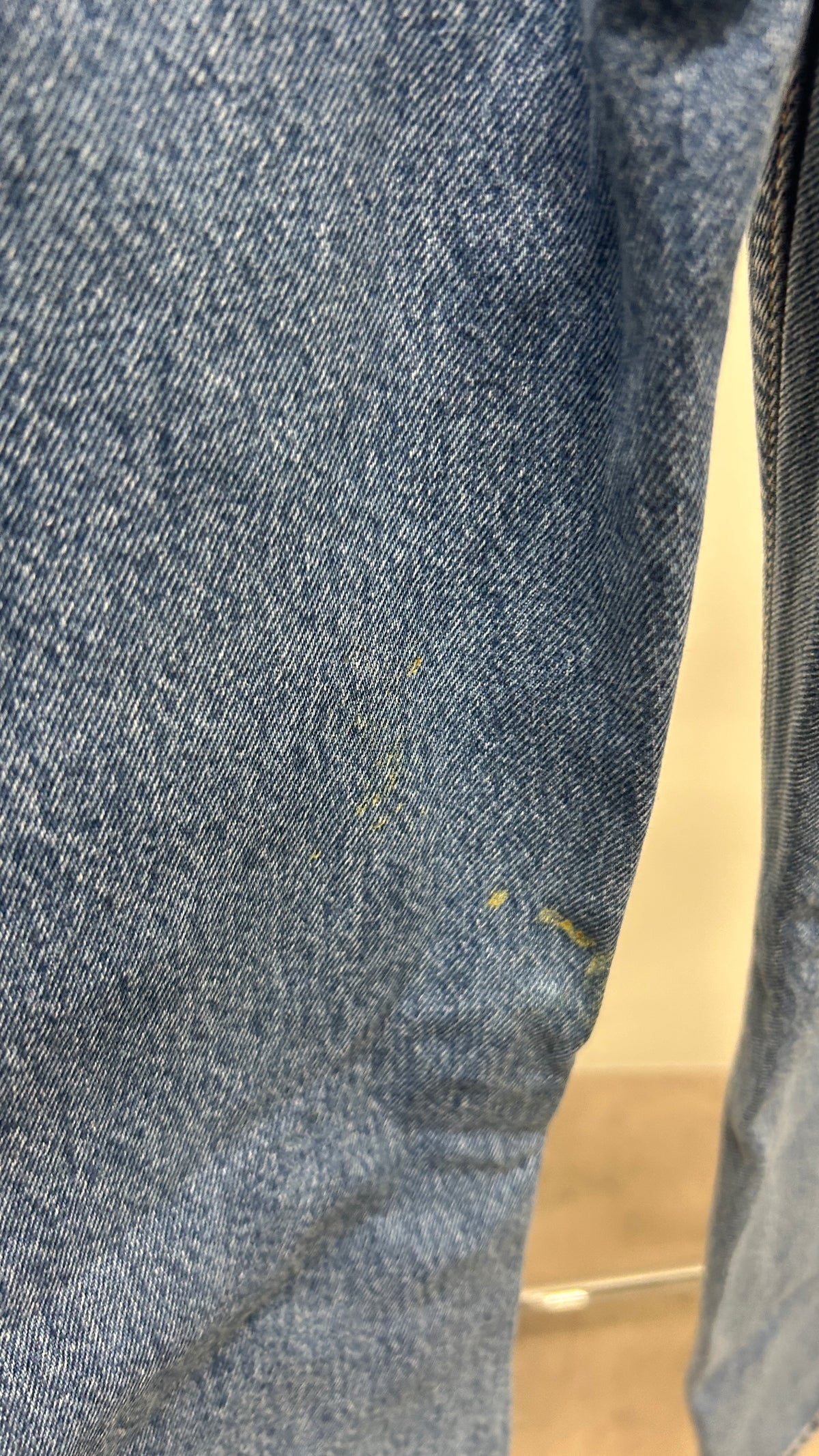 Jean large en coton bio | Bleu 'clean eileen casual blue'