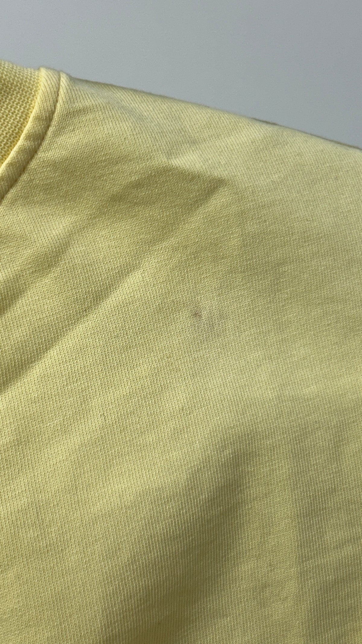 T-shirt boxy en coton bio | jaune | Jaune
