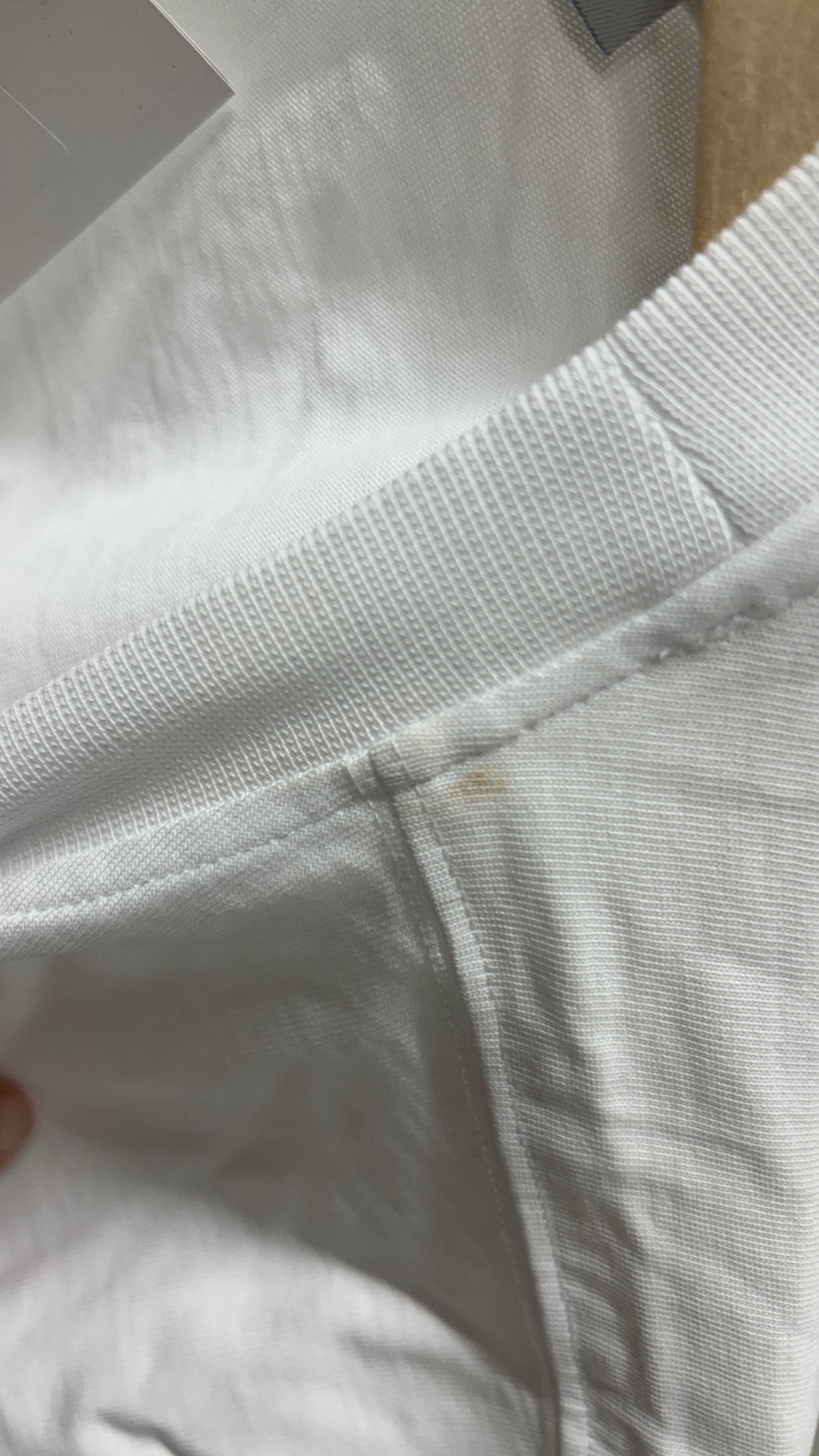 T-shirt boxy en coton bio | blanc