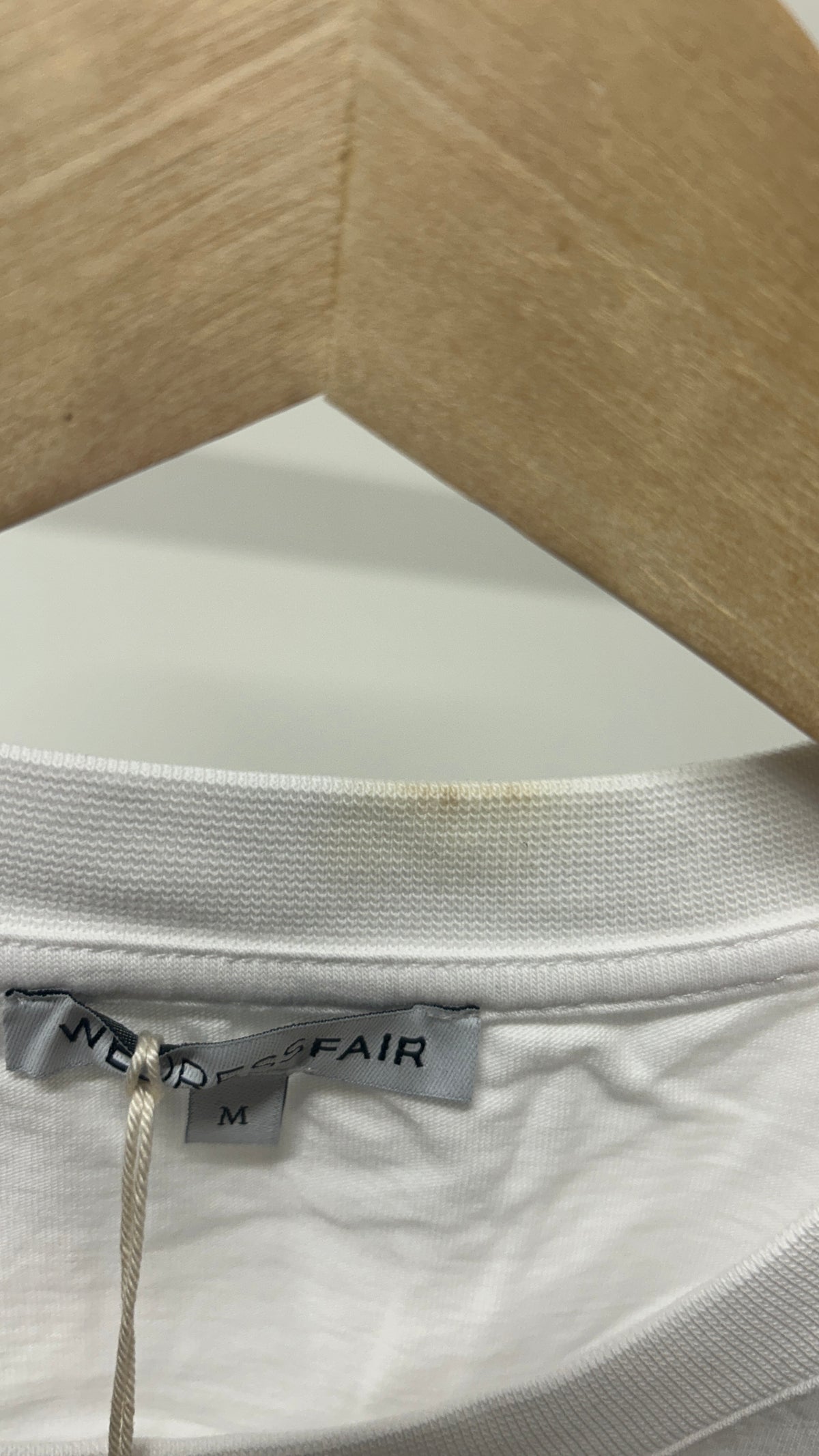 T-shirt en coton bio | blanc | Blanc