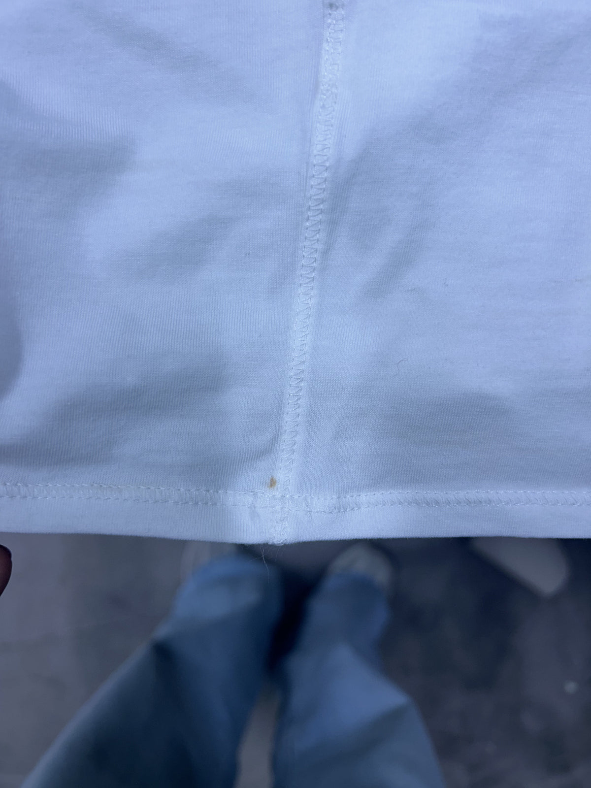 Débardeur en coton bio | blanc 'core singlet white'