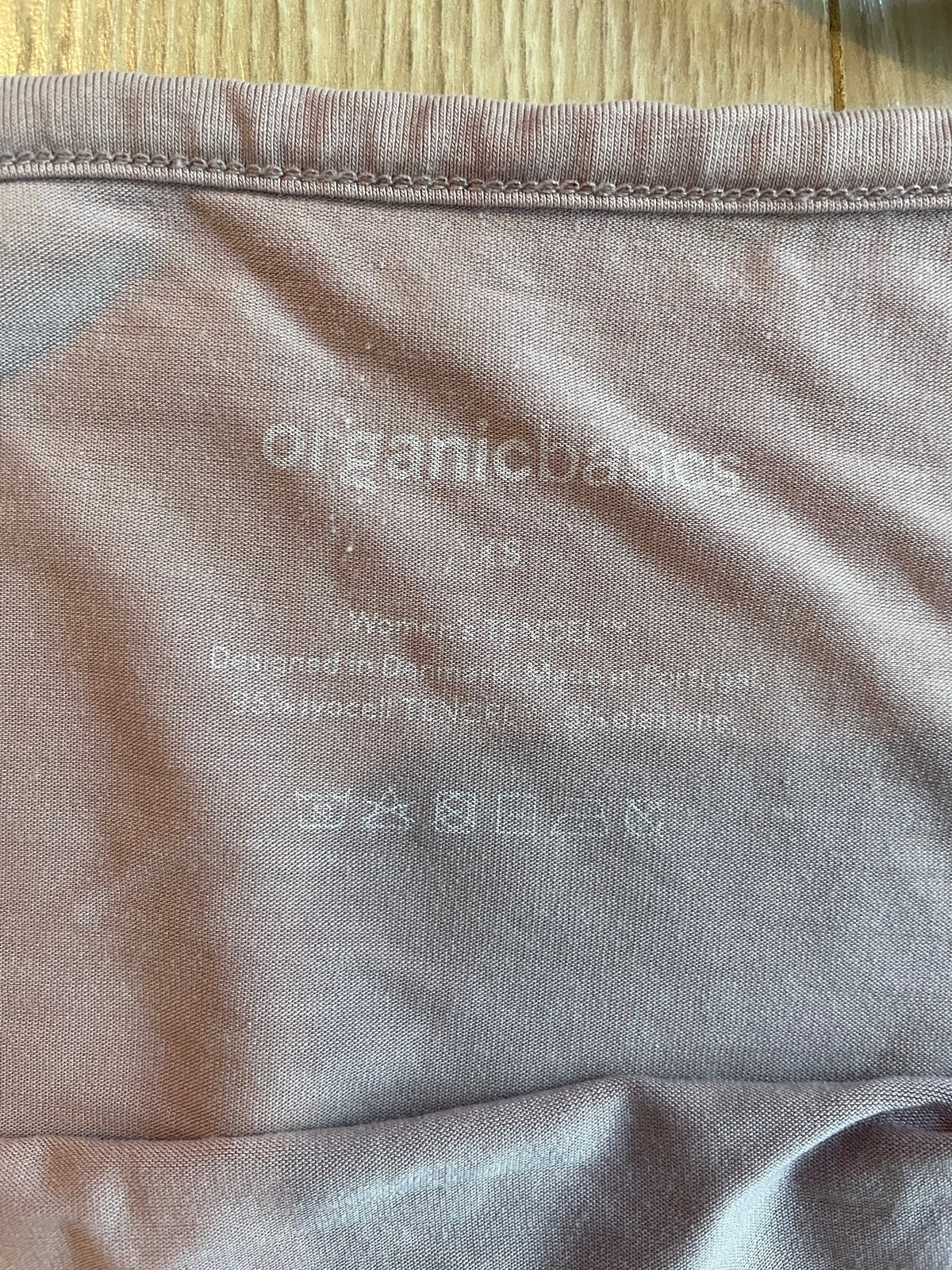 Débardeur rose nude en tencel - dusty rose