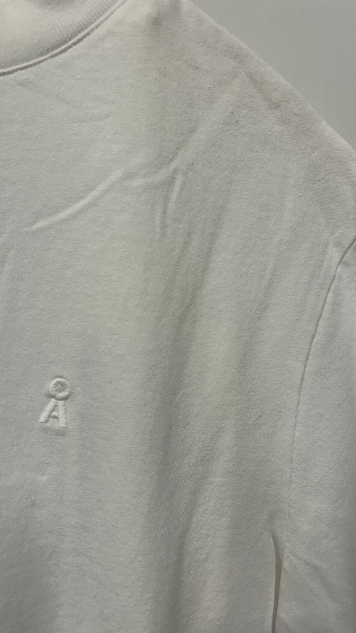 T-shirt en coton bio et recyclé | blanc 'tarjaa white'