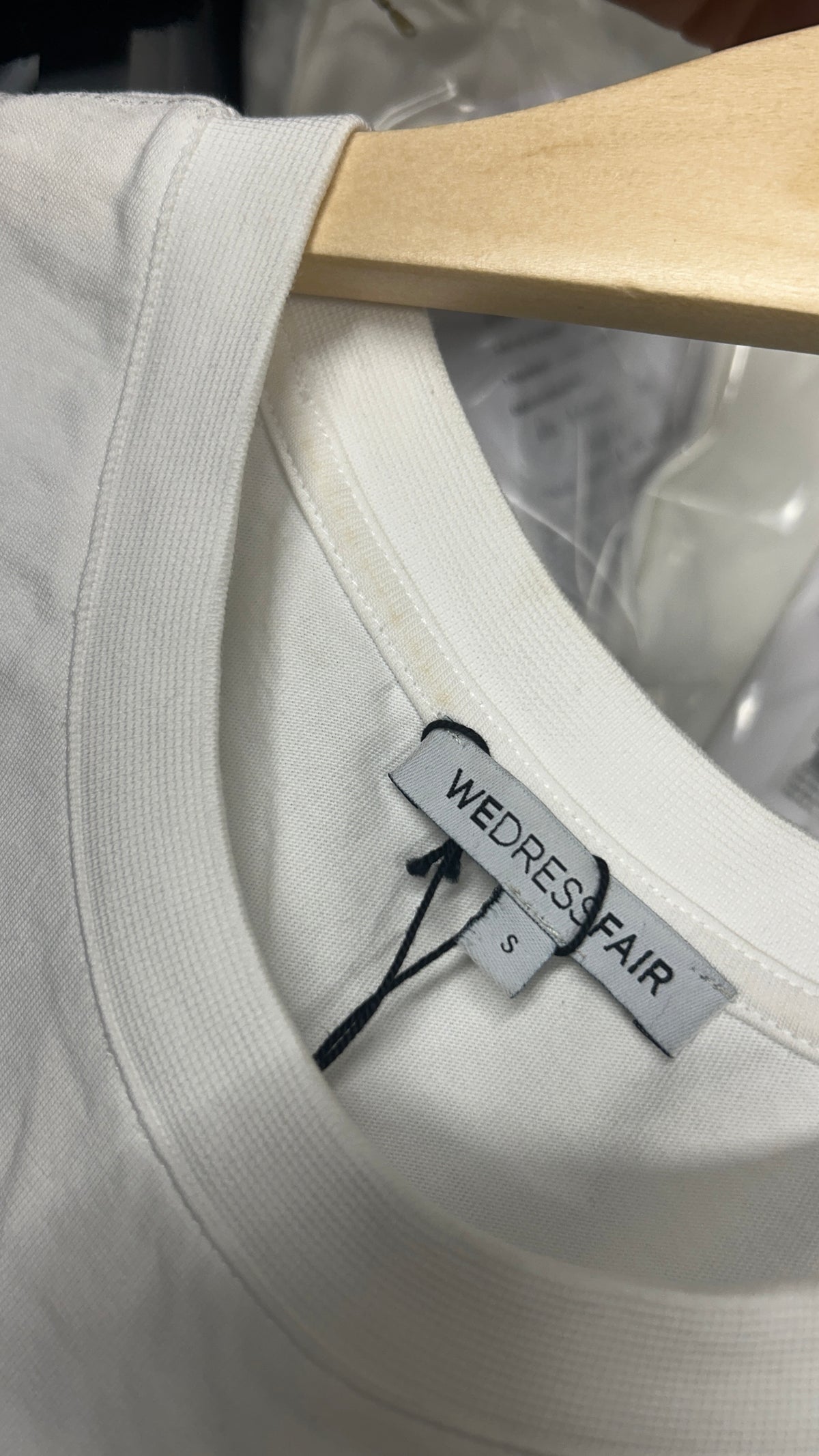 T-shirt boxy en coton bio | blanc