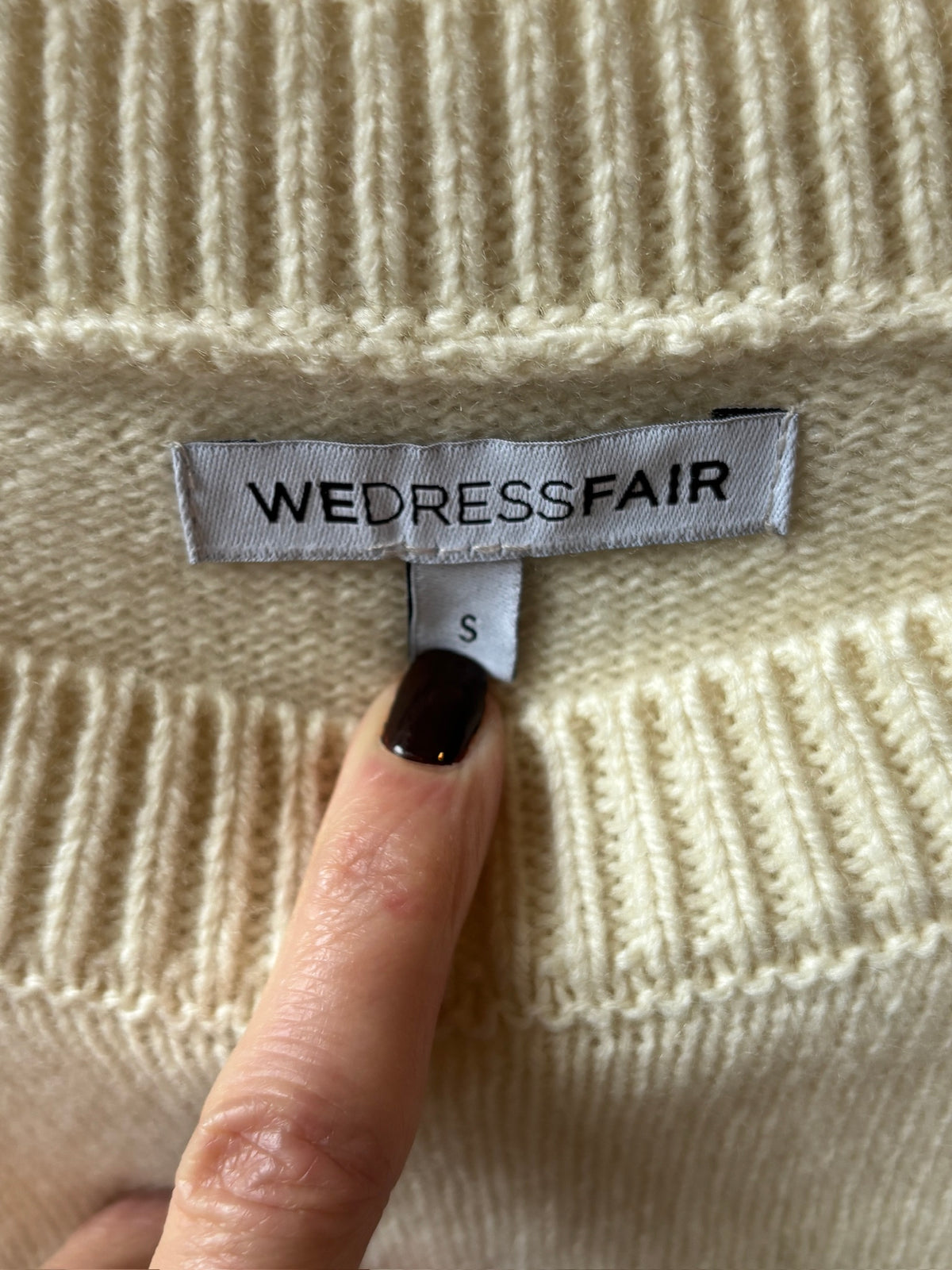 Pull boxy en laine mérinos recyclée | écru