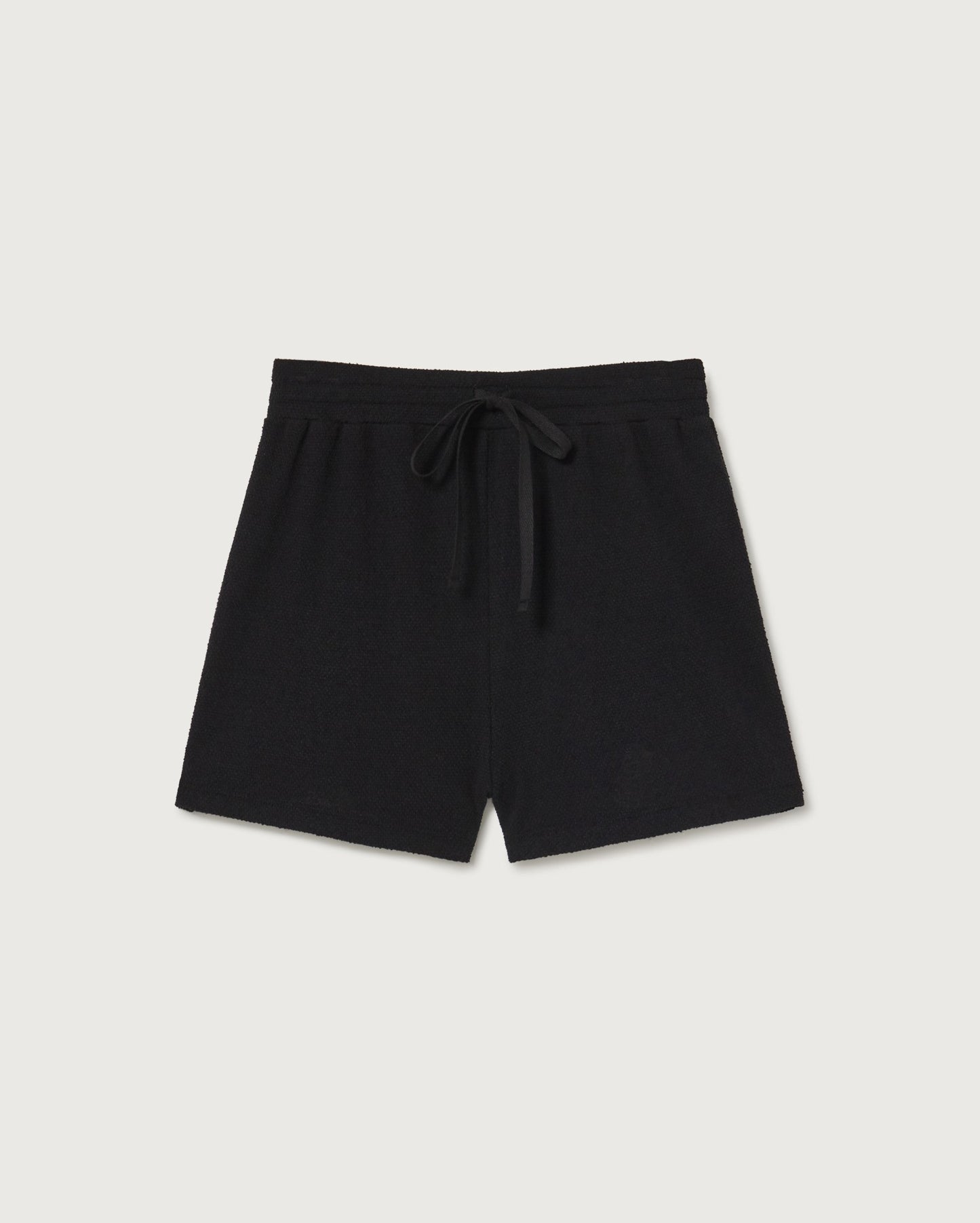 Short léger noir en recyclé - black trash sue short