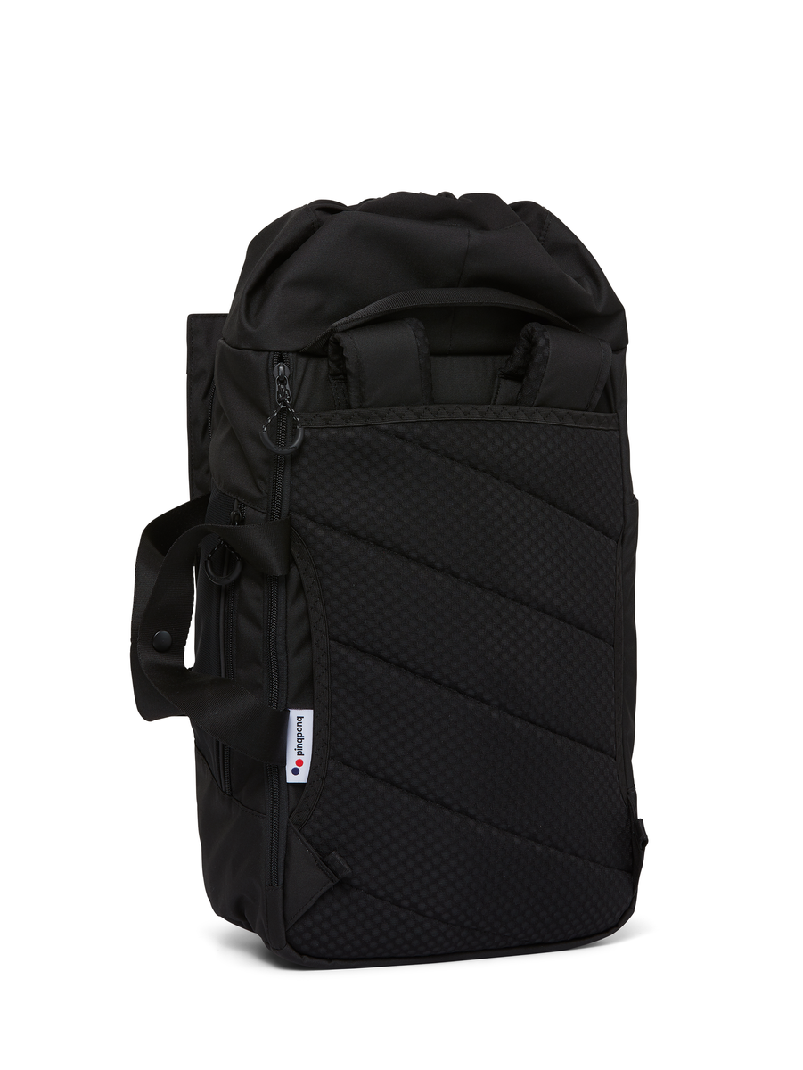 Sac à dos noir recyclé - Blok Medium Rooted black