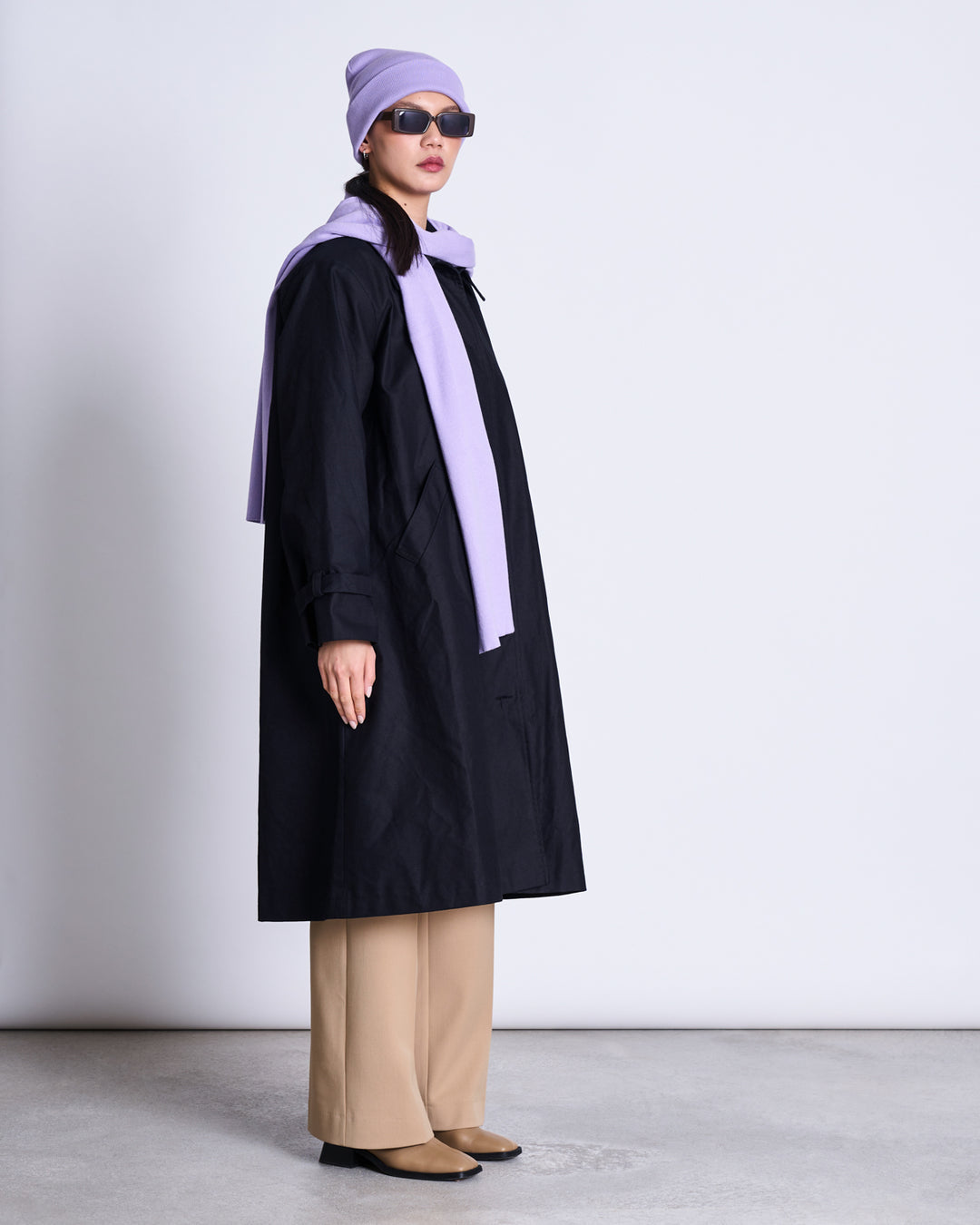 Bonnet en coton bio | Lavande "brooklyn lavender"