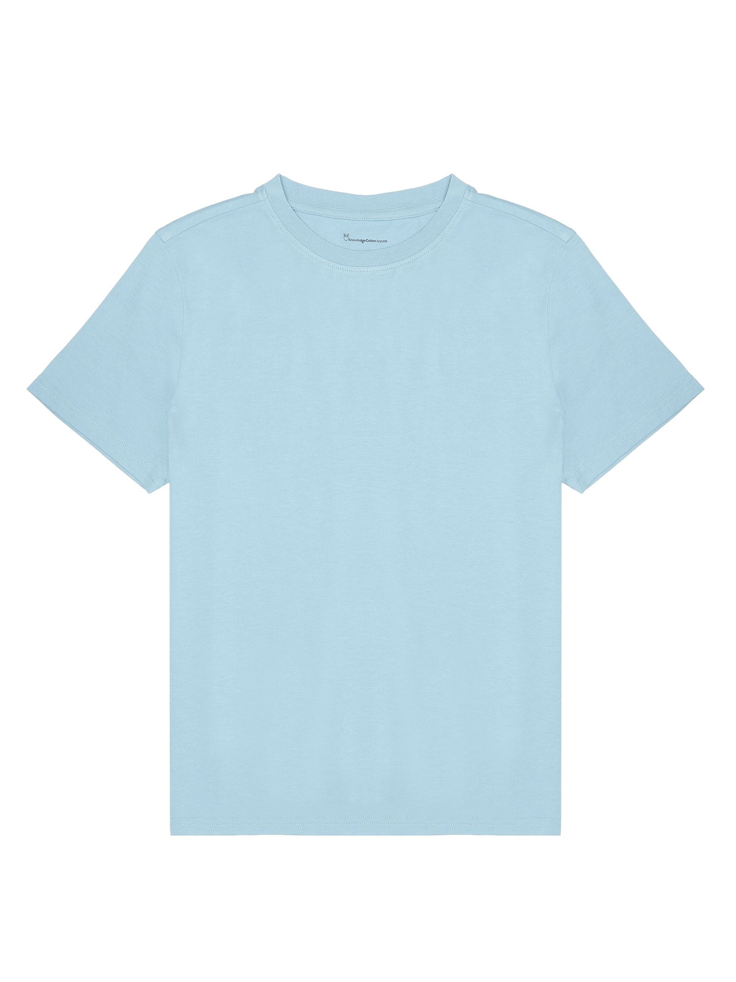 T-shirt en coton bio | bleu "basic pima cotton t-shirt glacier lake"