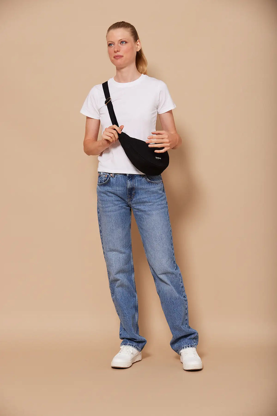 Banane en coton bio | Noir "andrea noir"