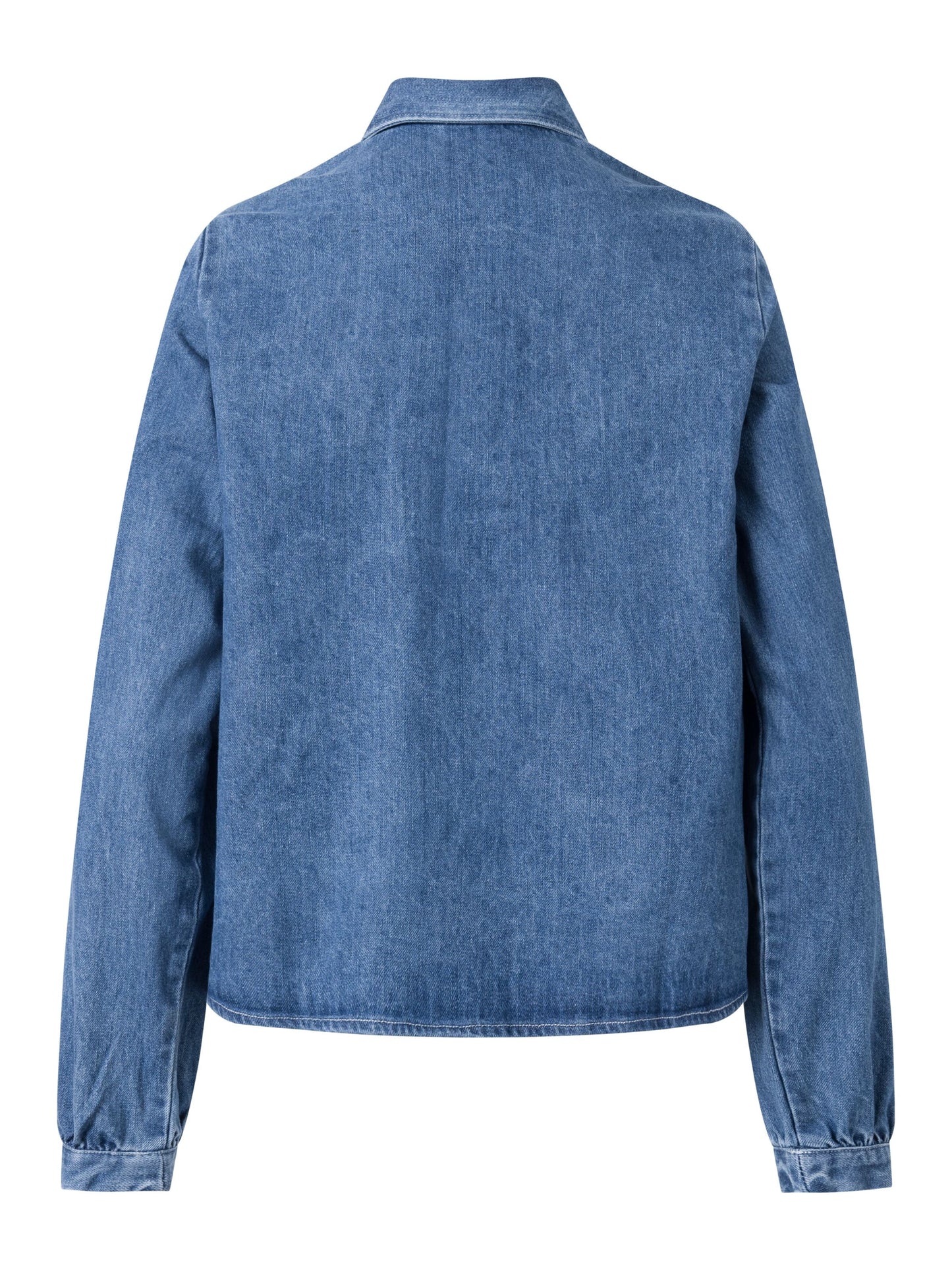 Chemise en jean en coton bio | Bleu jean "denim a-shape shirt vintage indigo"