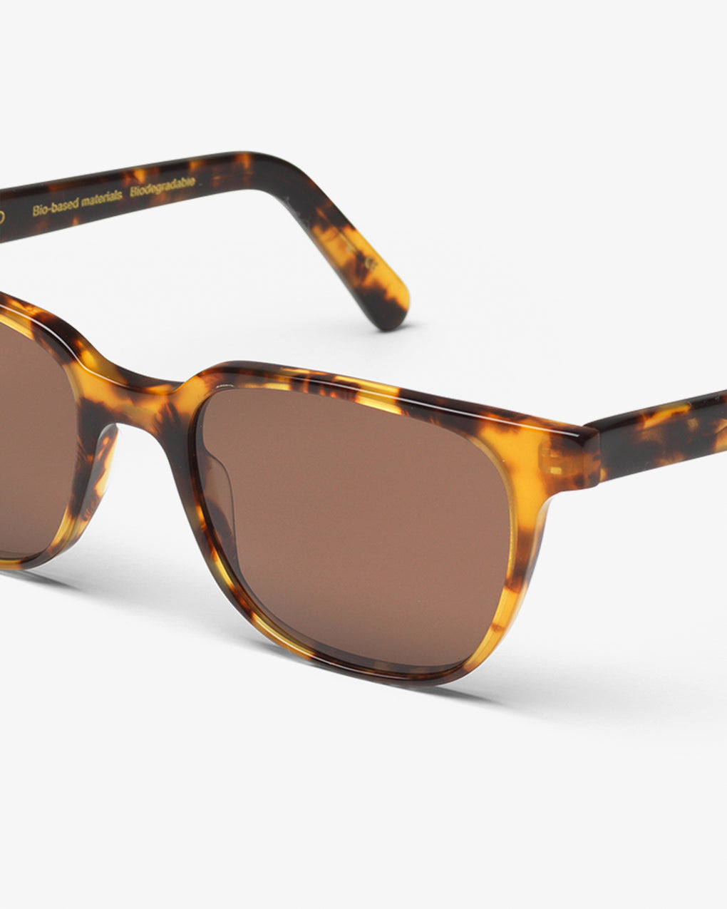 Lunettes de soleil en acetate biodegradable - Sunglass 14 classic havana / brown