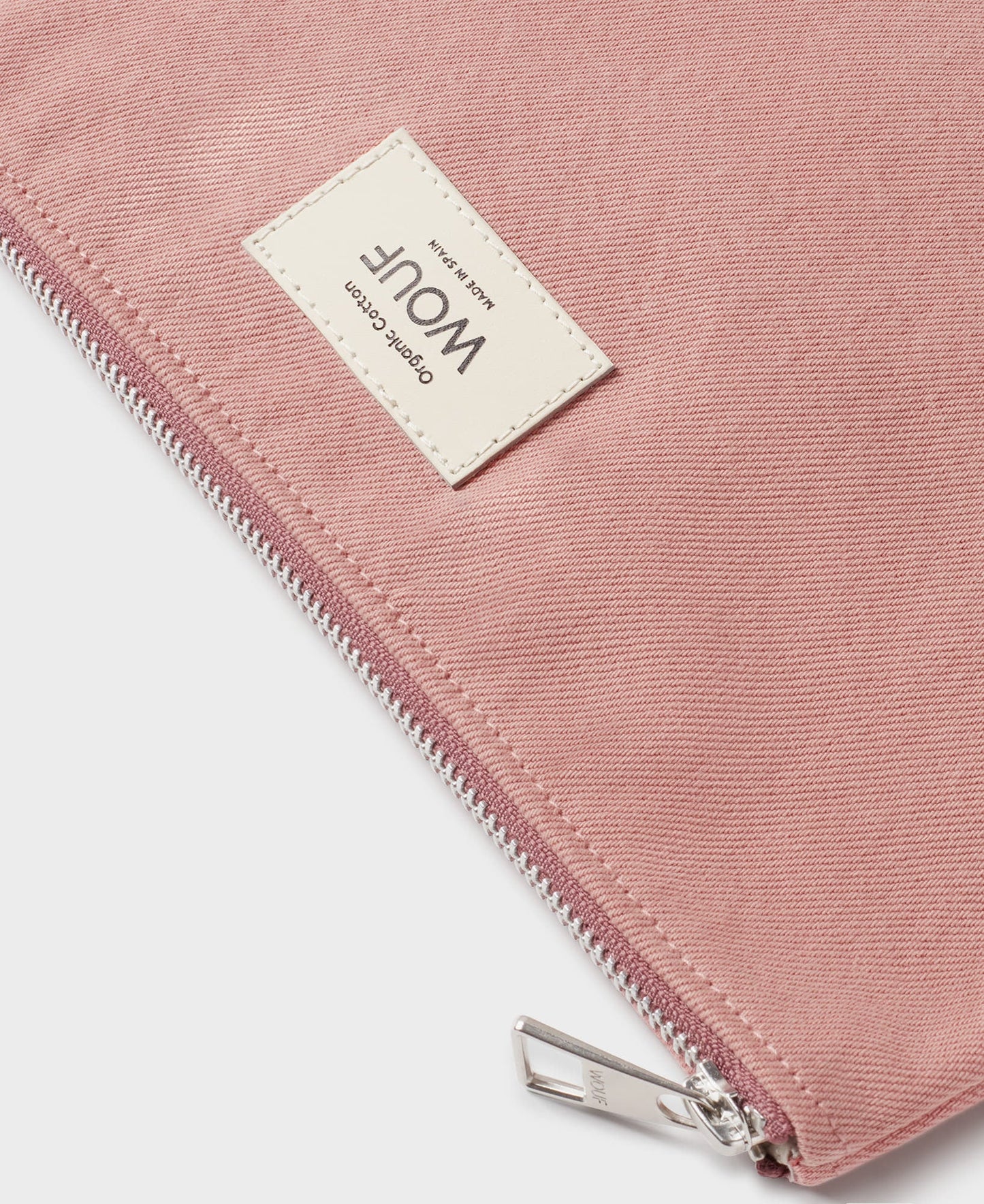 Pochette en coton bio | Rose "sunrise pouch"