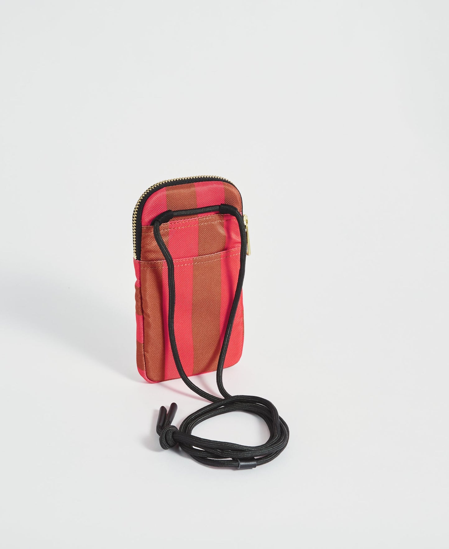 pochette téléphone en matières recyclées | rayé "pat crossbody phone bag"