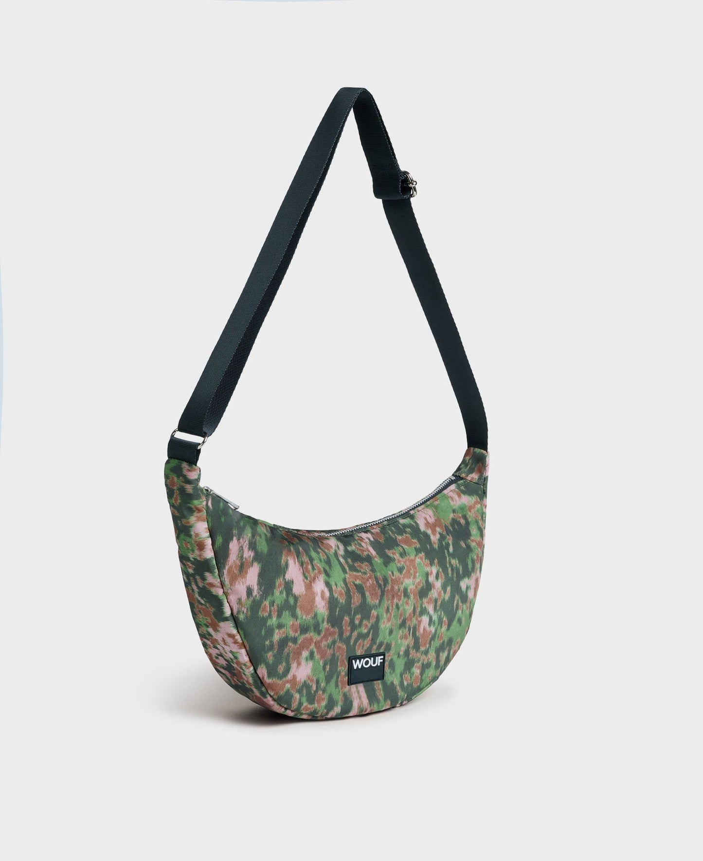 Banane en matière recyclée déperlante | multicolore "elsa crossbody bag motif elsa"