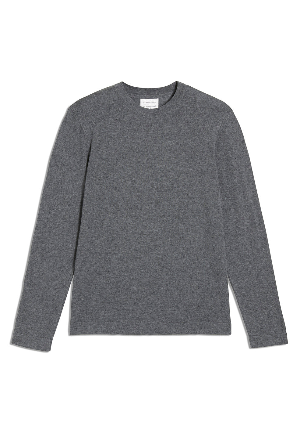 Pull gris en coton bio - Laado