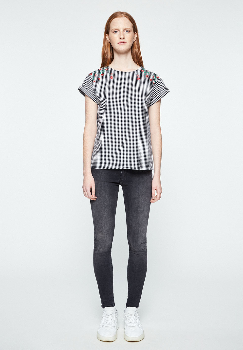 Blouse vichy en coton bio - Lioraa Vichy