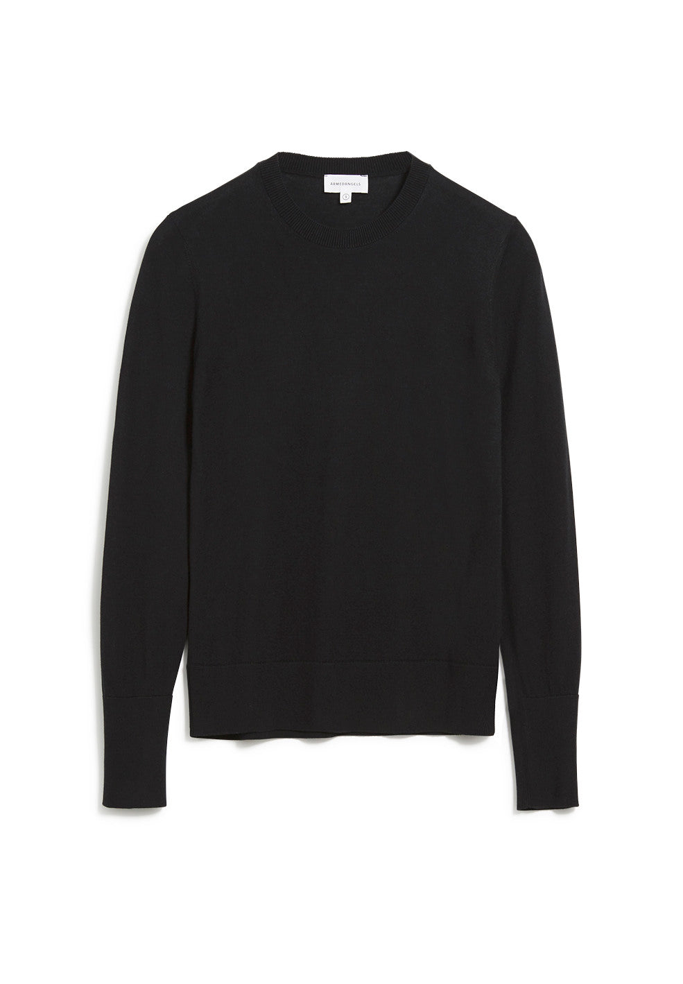 Pull noir en tencel et coton bio - aalice
