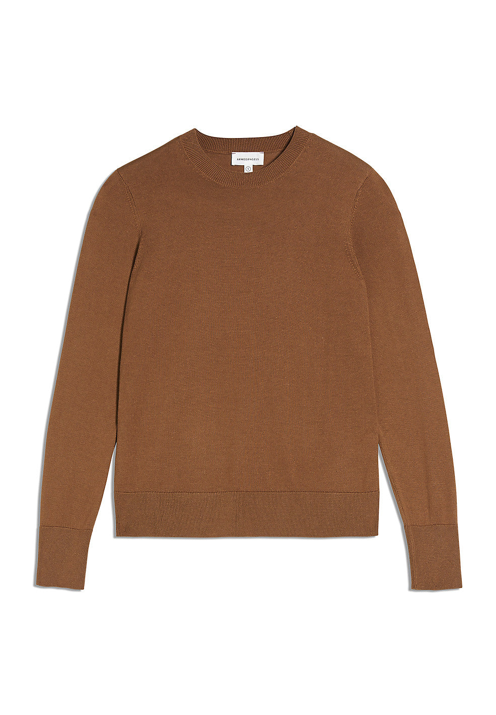 Pull marron en tencel et coton bio - aalice