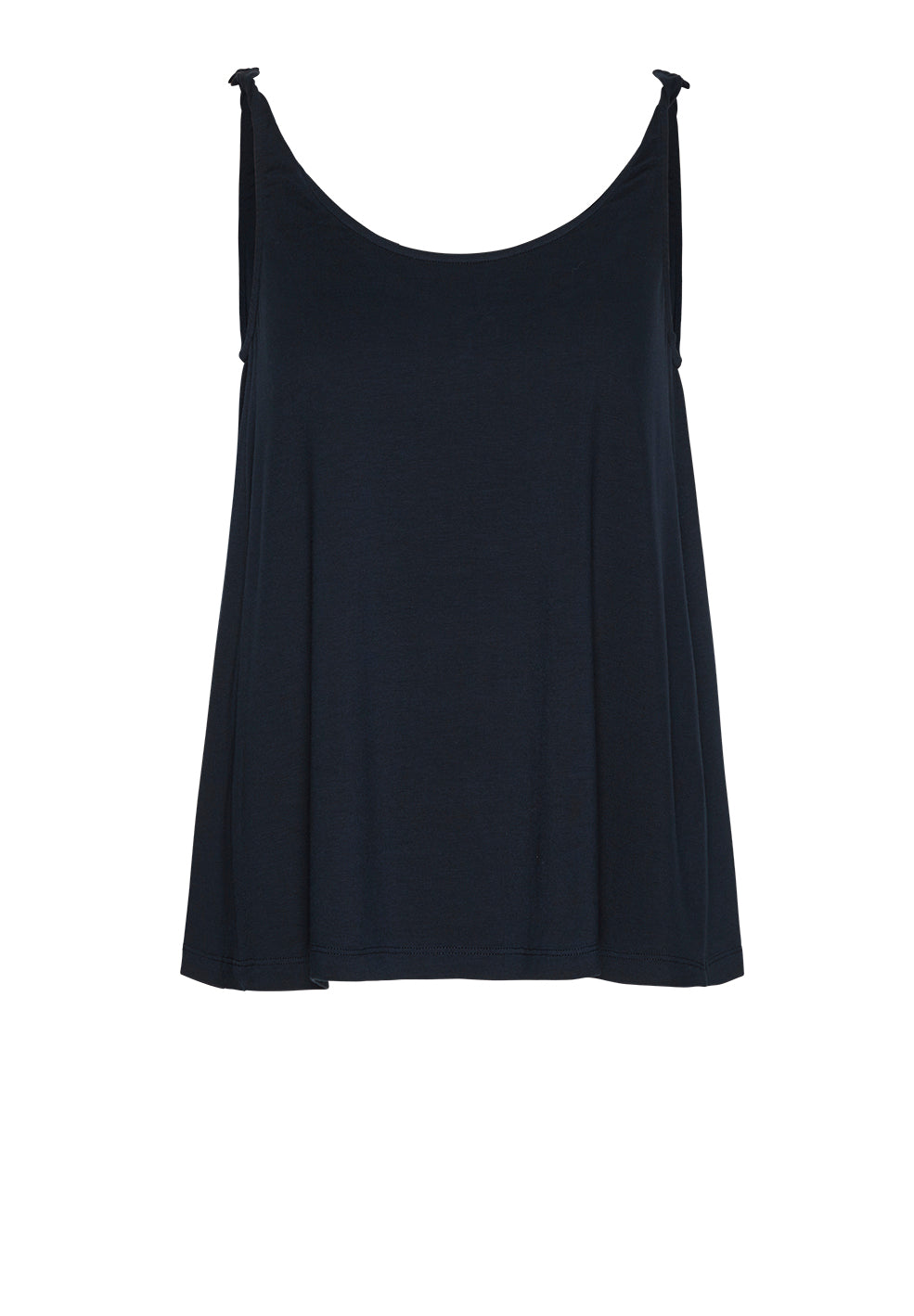 Top bleu marine en tencel - iraa