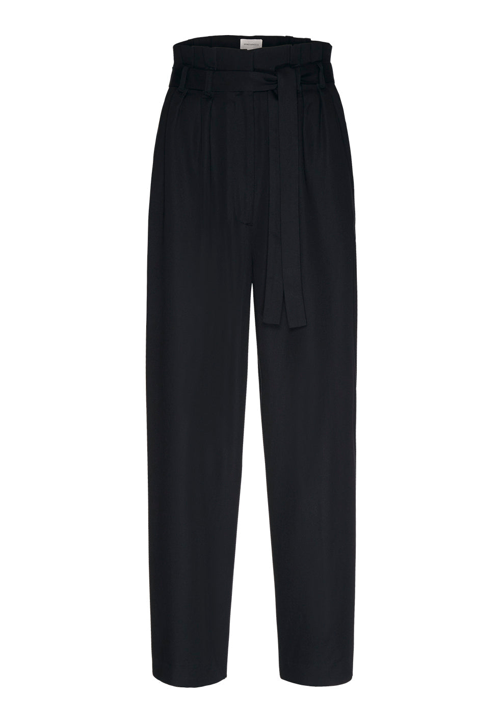 Pantalon noir en tencel - Timeaa
