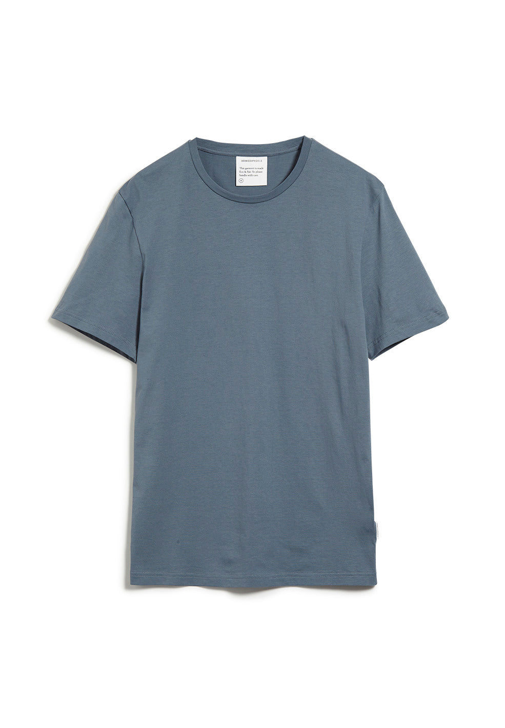 T-shirt bleu en coton bio - jaames