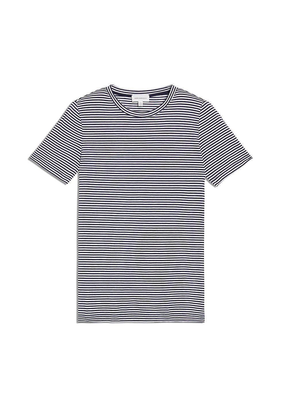 T-shirt rayures bleu marine en coton bio - Lidaa