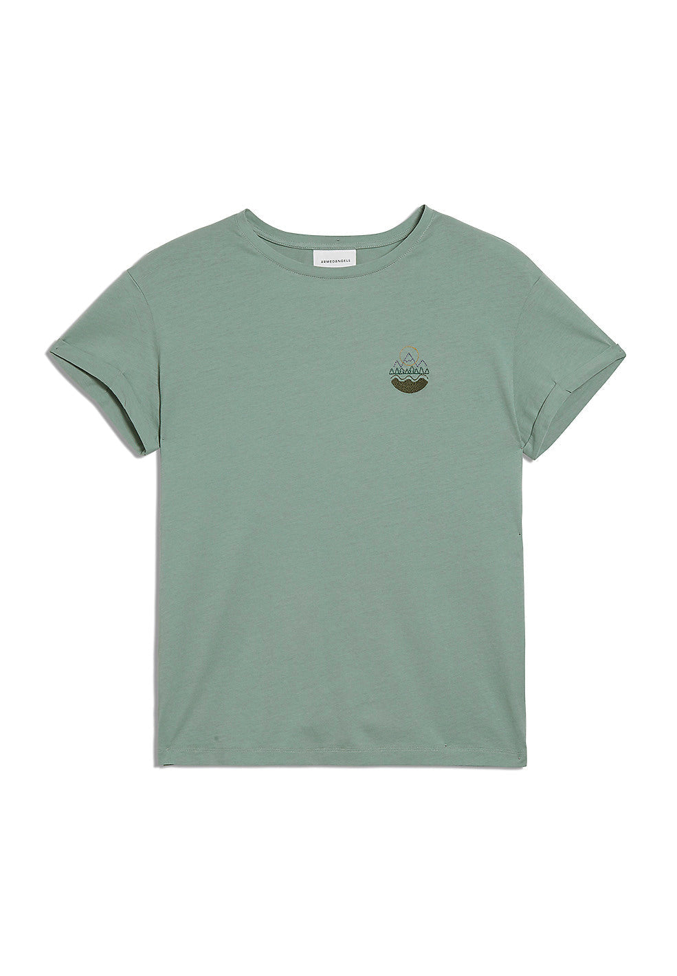 T-shirt vert en coton bio - Naalin Girl Scout