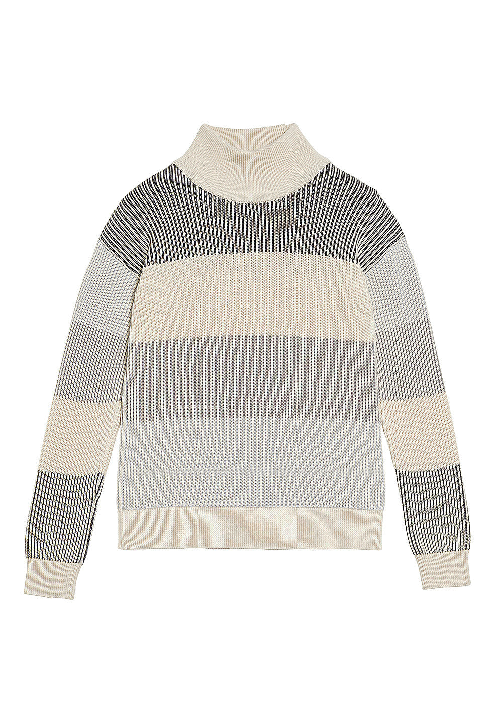 Pull rayé en coton bio - haarpa
