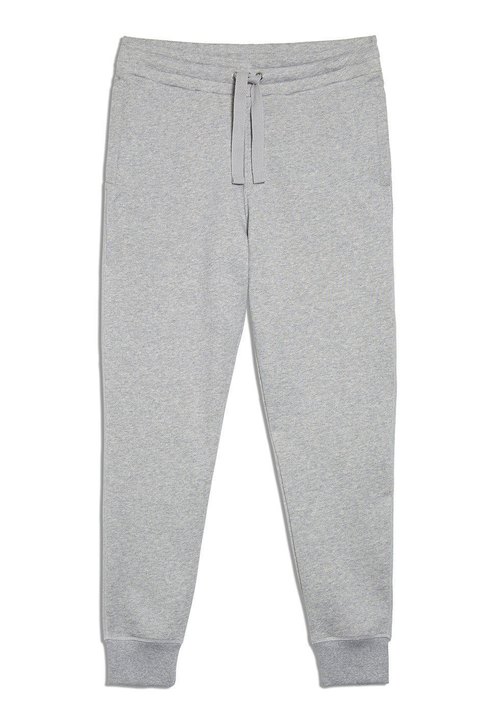 Jogging gris en coton et tencel - AARION