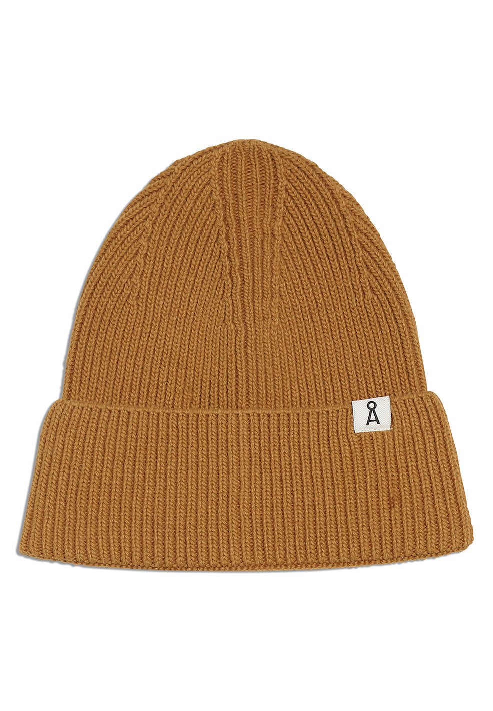 Bonnet caramel en coton et laine bio - maax