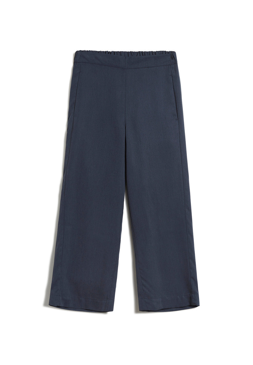 Pantalon ample bleu nuit en tencel - Kamalaa