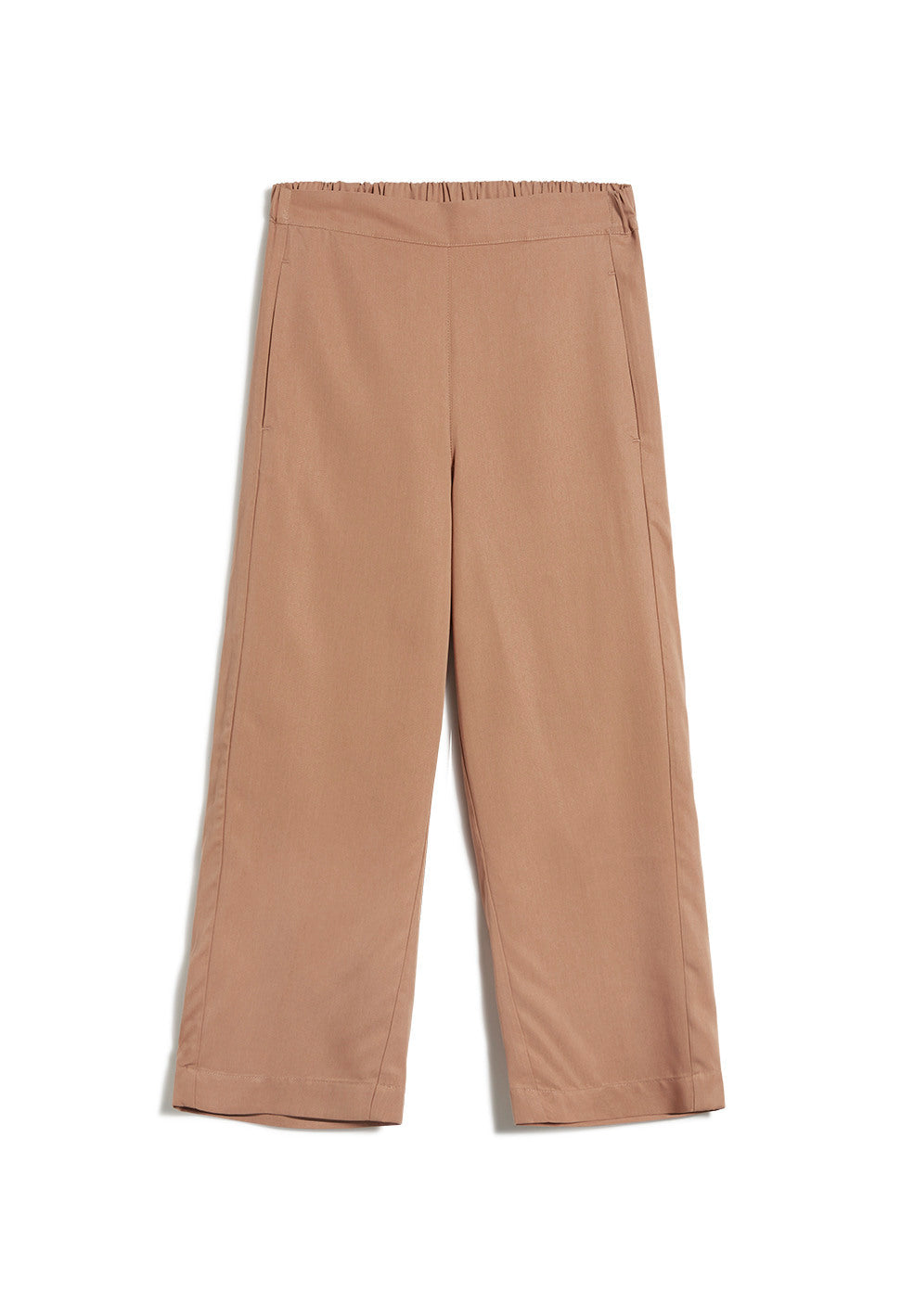 Pantalon ample camel en tencel - Kamalaa