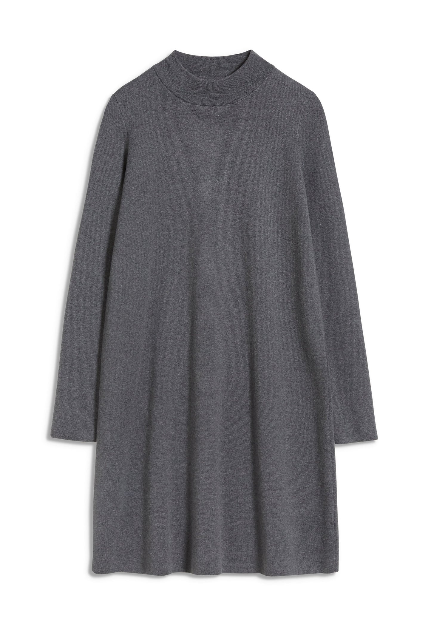 Robe pull grise en coton bio - FRIADAA mid grey melange